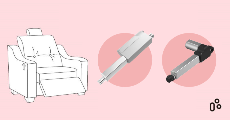 Compact Electric Actuators TA38M & TA43 For Optimized Adjustable Furniture